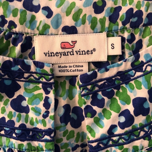 Vineyard Vines Green & Blue Tunic - Picture 6 of 6